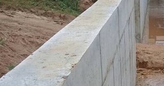 Строительство подпорной стенки из бетона в Юбилейном в октябре